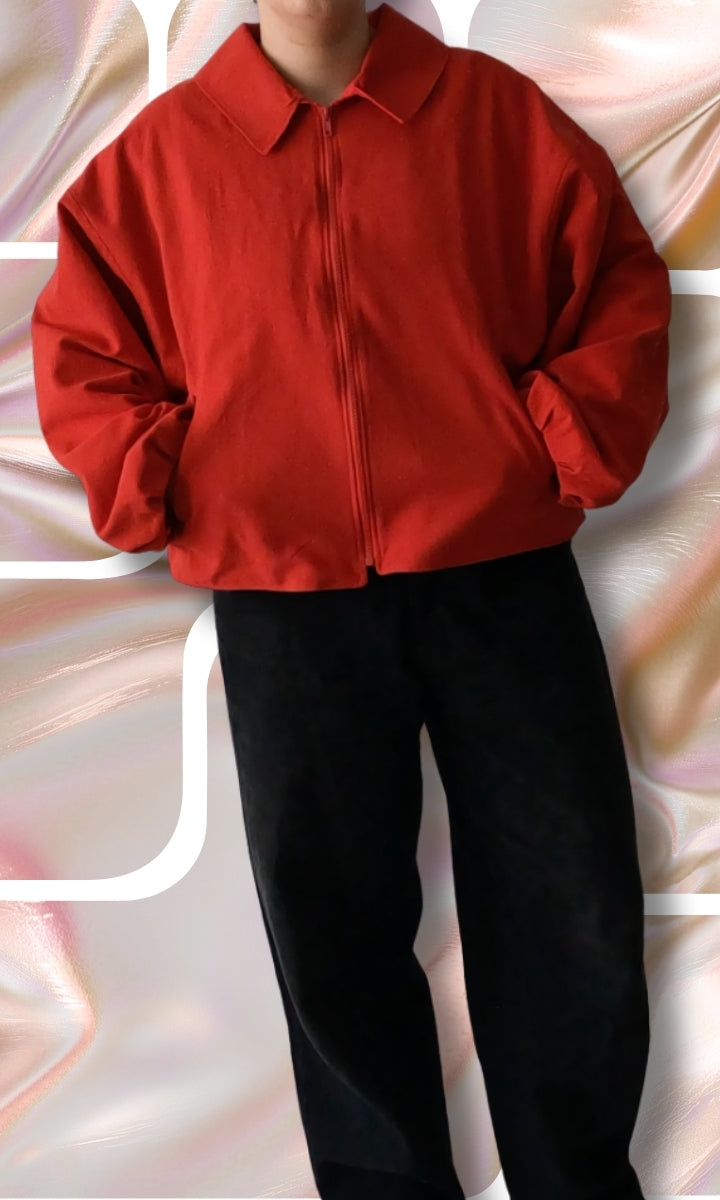 Veste légère rouge