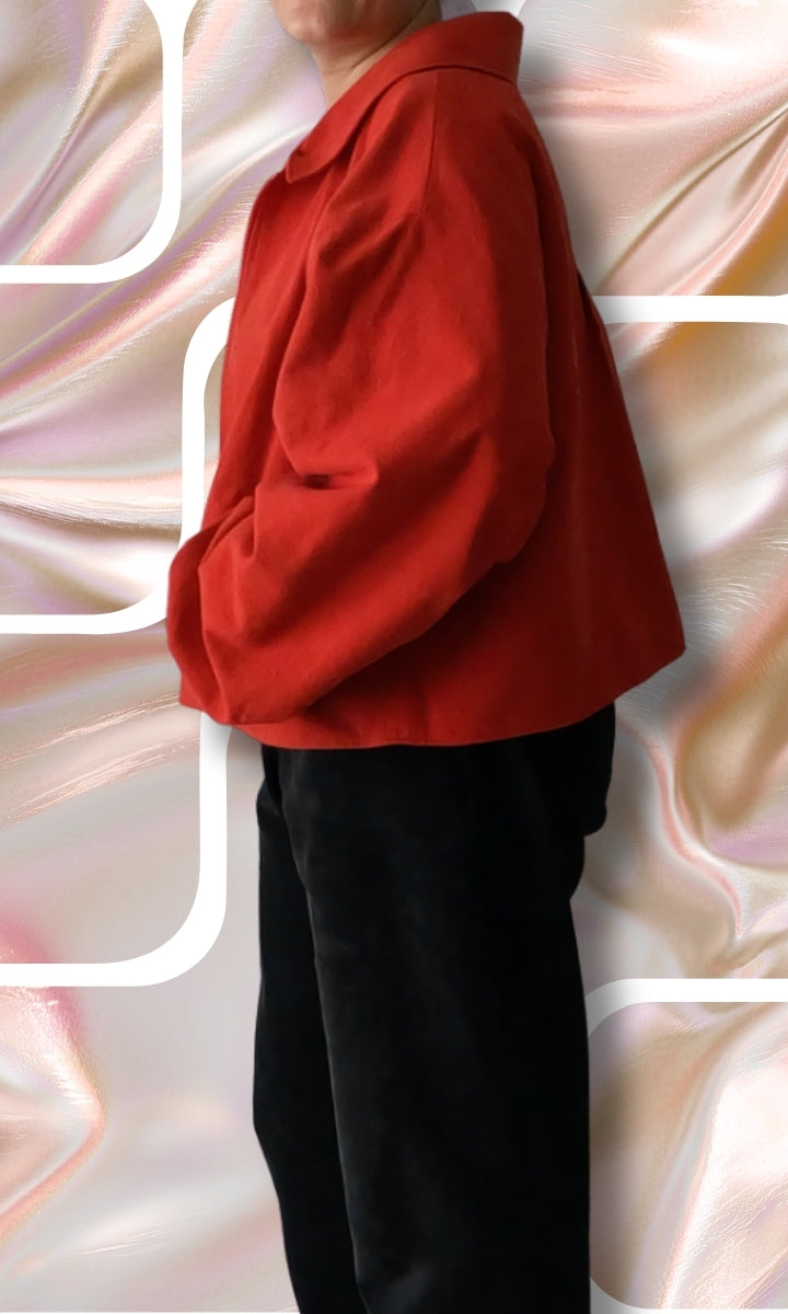 Veste légère rouge