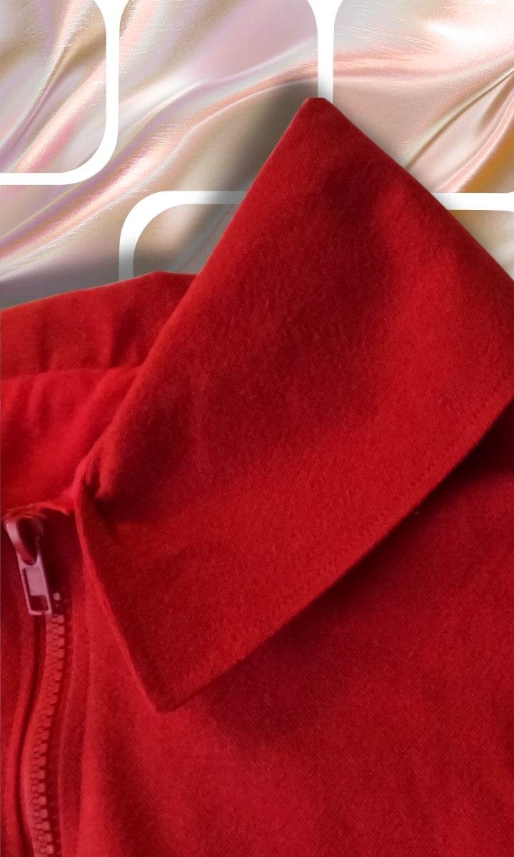 Veste légère rouge