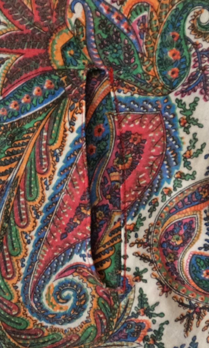 Veste légère motif cachemire