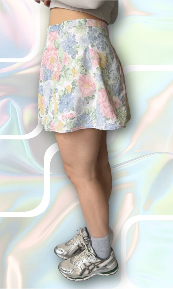 Jupe à fleurs