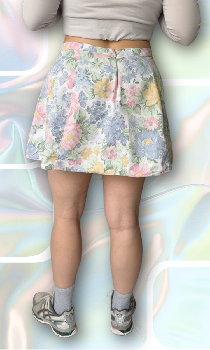 Jupe à fleurs